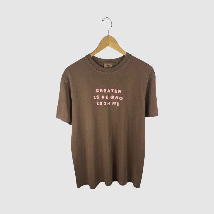 greater is he tee