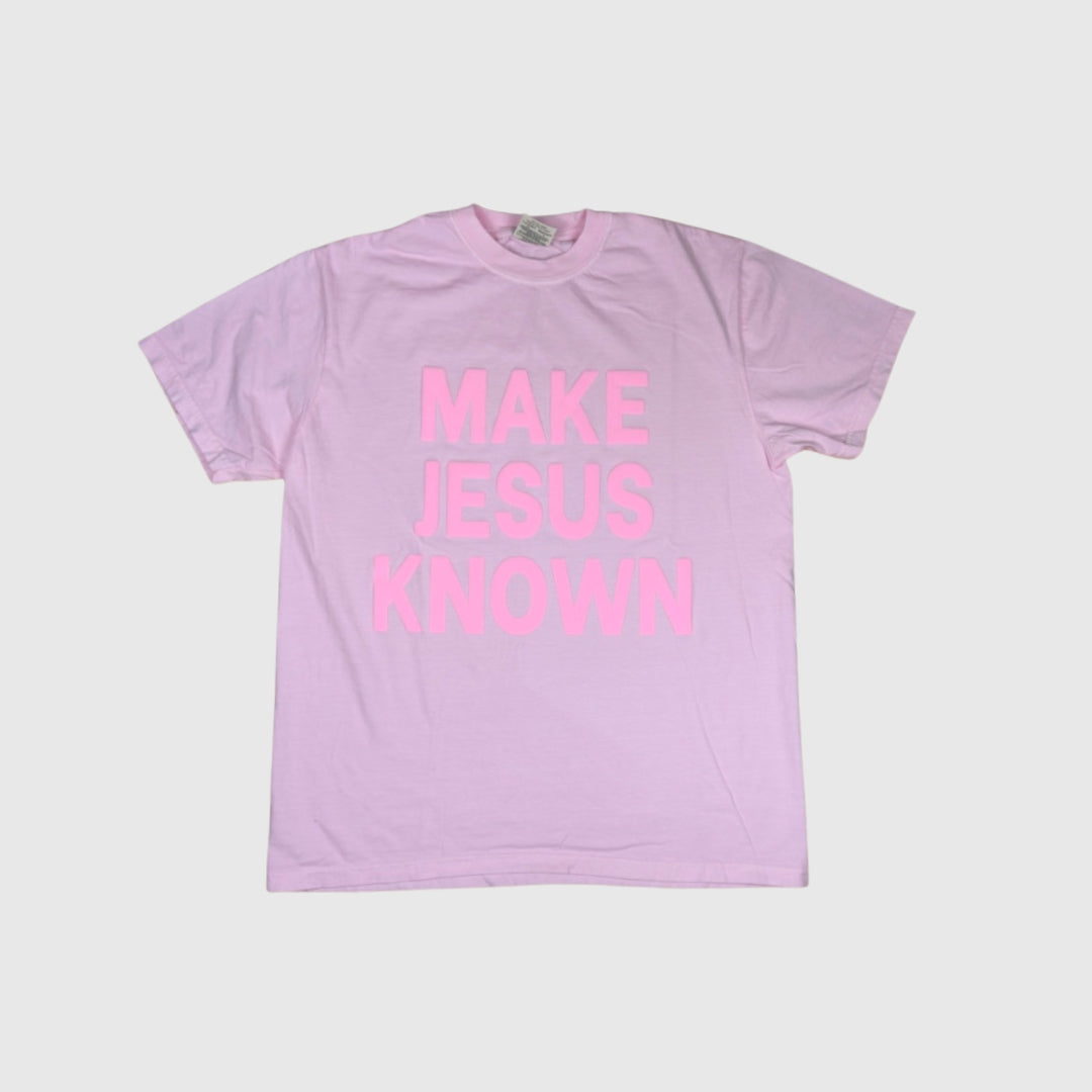 bubblegum make jesus known tee