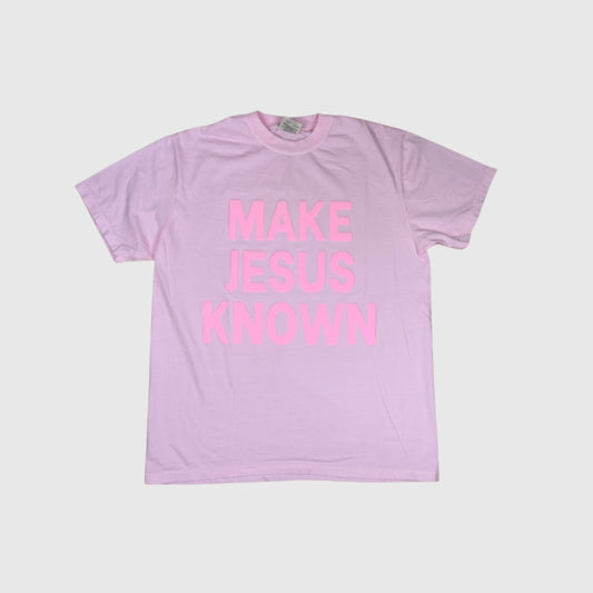 BUBBLEGUM MAKE JESUS KNOWN TEE