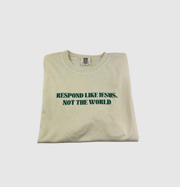 respond like jesus tee