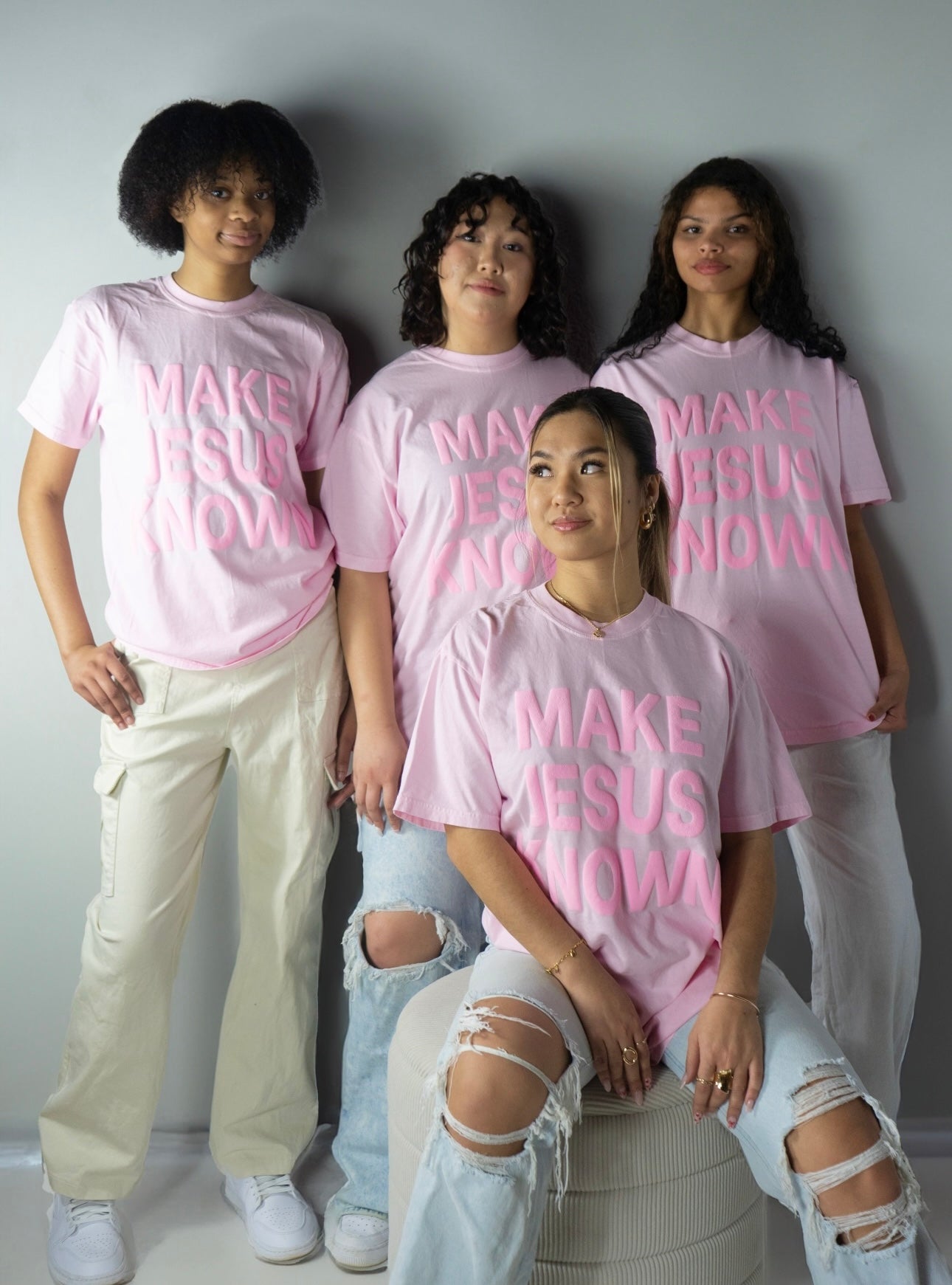 bubblegum make jesus known tee