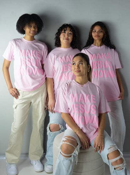 BUBBLEGUM MAKE JESUS KNOWN TEE